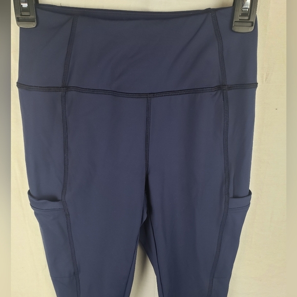 T by Talbot's Navy Athletic Leggings Sz P - Picture 4 of 9